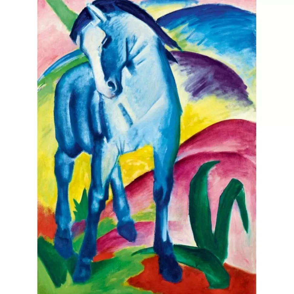 Best Franz Marc - Cheval Bleu I, 1911 1000 Pieces